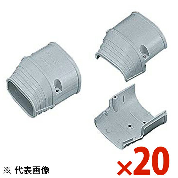 INABA 因幡電工 スリムダクトSD 端末カバー グレー 20個セット SEN100G SEN-100-G【まとめ買い特価】