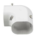 INABA 因幡電工 スリムダクトLD コーナー平面90° ホワイト LDK70W LDK-70-W