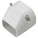 INABA 因幡電工 スリムダクトLD 端末カバー ホワイト LDEN70W LDEN-70-W