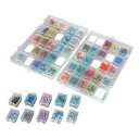 Jefcom ジェフコム DENSAN デンサンスケルトンパーツケース 小箱50個SP33-MS50【当店はジェフコム正規取扱店です】