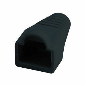 【4/10 8:59まで!P3倍】Jefcom ジェフコム DENSAN デンサンモジュラープラグカバー 黒MJC-8BK【当店はジェフコム正規取扱店です】