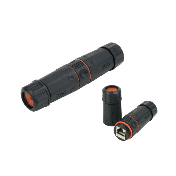 【10/17 9:59まで！P3倍】Jefcom ジェフコム DENSAN デンサン ケーブルジョイント シールド・保護カバー付 LFNJJ-56S-WP