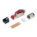 Jefcom ジェフコム DENSAN デンサン カテゴリー6Aモジュラープラグ MJ-6A-8785S