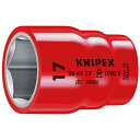 KNIPEX クニペックス 1/2SQ　絶縁ソケット1000V 9847-11