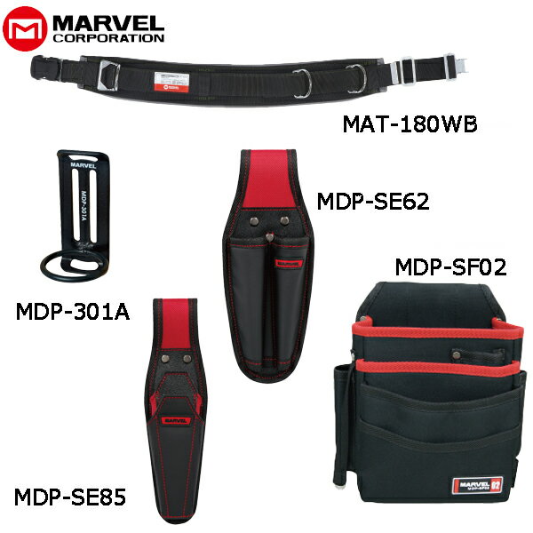 乐天商城 - 【4/27 9:59まで！P3倍】MARVEL マーベル 腰道具 ソフトフィット・Smart Edge/スマートエッジシリーズ5点セット MAT-180WBSETP