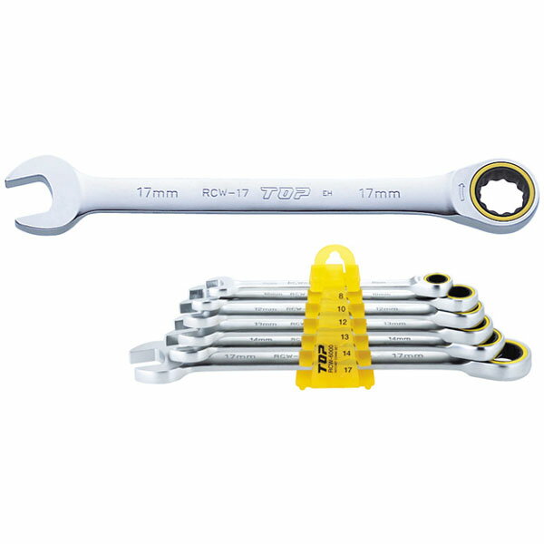 TOP・トップ工業 ラチェットコンビセット RCW-6000【3692345】