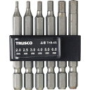 TRUSCO六角ビットセットTHB6S【3304019】