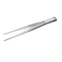 TRUSCOステンレス製ピンセット115mm直ギザ付TSP20【2708981】