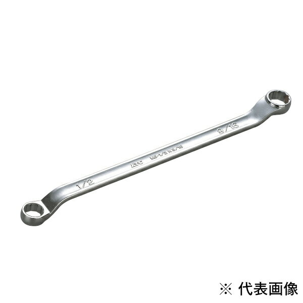 乐天商城 - KTC 京都機械工具45°×6°ロングめがねレンチ5／8×11／16inchM558X1116【4989433314341:3837904】