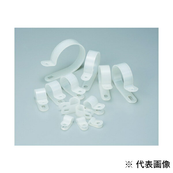 TRUSCOケーブルクリップ結束径19．4100個入TCC5【4150651】