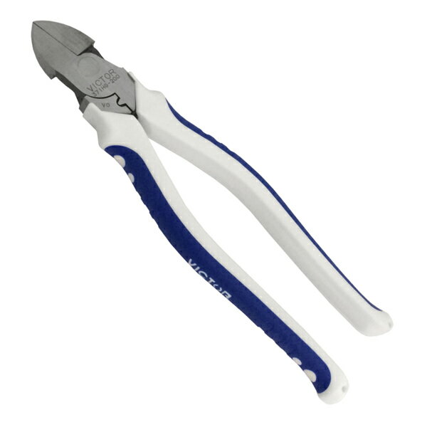 VICTOR ビクター 花園工具 ハイパワー強力ニッパ薄刃 エラストマーカバー付 371HG-200
