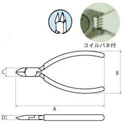 【送料無料】VICTOR・ビクター/花園工具 マイクロエース・超硬刃付フラット刃 樹脂カバー付 1003F-115