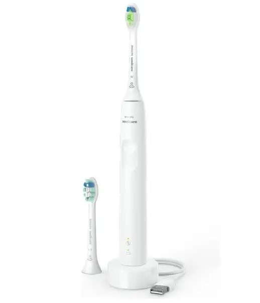 ◆新品未開封品◆フィリップス PHILIPS 電動歯ブラシ ソニッケアー 3100シリーズ ホワイト HX3672/23 [振動式]◆8710103985648◆（楽天・ジョイントカンパニー）