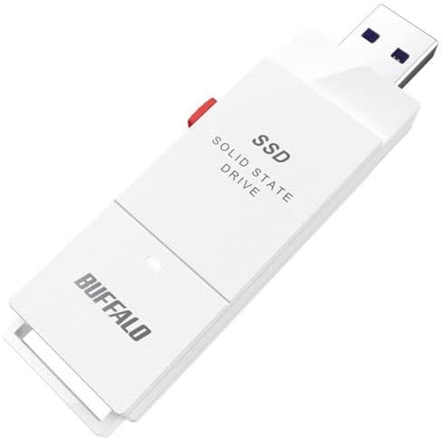 ◆新品未開封品◆BUFFALO バッファロー スティック型外付けSSD SSD-SCT1.0U3-WA 1TB ホワイト◆4981254061473◆