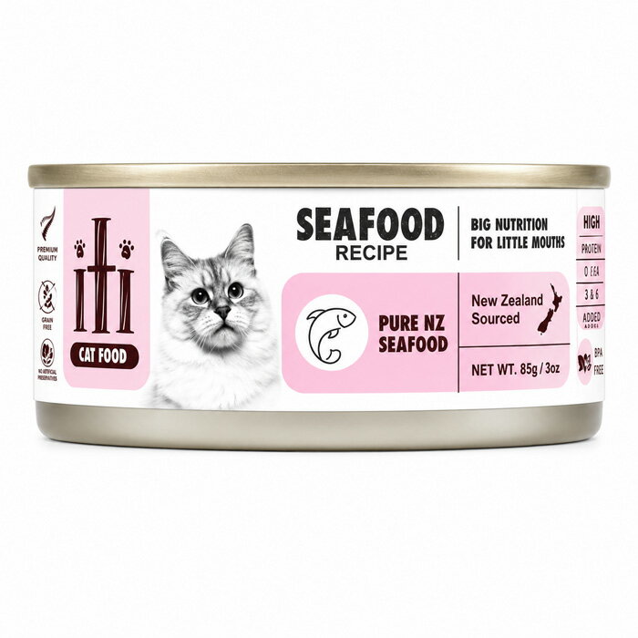 Rakuten - イティ iti 猫缶［シーフード］85g キャットウェットフード【ポイント10倍】