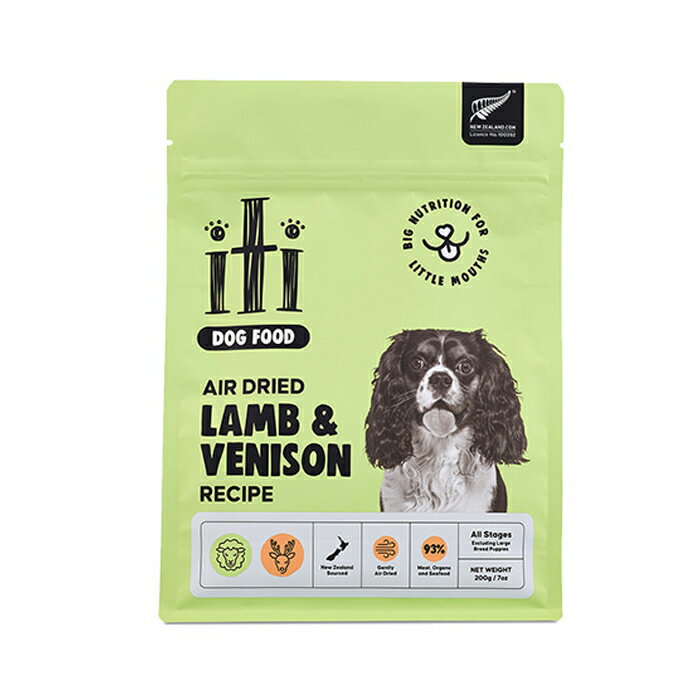 イティ iti 犬 ［ラム＆ベニソン］ 200g ドライドッグフード【ポイント10倍】