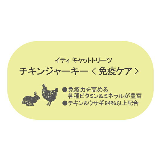 【イティ iti】チキンジャーキー（免疫ケア）100g ヘルスケアトリーツ 猫用おやつ【ポイント10倍】【あす楽対応】 2