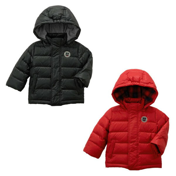 ※スーパーSALE期間限定40%OFFセール※【秋冬アウトレットセール】ホットビスケッツ(HOT BISCUITS) ダウンジャケット(80〜120cm)