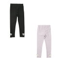 【秋冬アウトレット30%OFFセール】la poche biscuit(ラポッシェビスキュイ)メランジ起毛リブレギンス(80〜130cm)