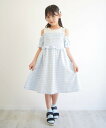 【春夏アウトレット40%OFFセール】FARMY(ファーミー)ギンガムシャーリングワンピ(120〜150cm)(4)