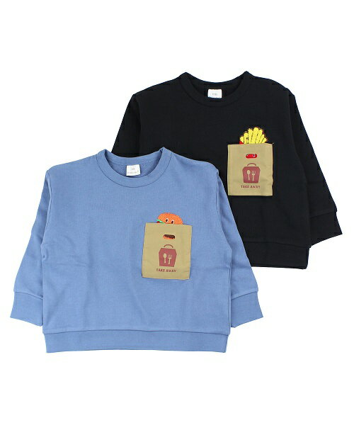 ※ブラックフライデー20％OFFセール※【2025秋冬】SKAPE（エスケープ） ポケットフードトレーナー（80〜130cm）(4)