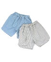 ※サマーセール30%OFF※【2025春夏】SiShuNon KIDS(シシュノンキッズ)チェックガラハーフパンツ(80~130cm)
