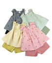 ※新作夏物♪ゴールデンウイーク期間限定10%OFFセール※【2025春夏】SiShuNon KIDS(シシュノンキッズ)レトロフラワーセットアップ(80〜130...