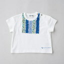 ※サマーセール30%OFF※【2025春夏】ラグマート(RAG MART)ストライプフリルTシャツ(80cm、90cm)