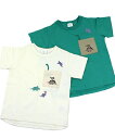 ☆クーポン対象☆※サマーセール50%OFF※【2025春夏】SKAPE(エスケープ) ダイノポケTシャツ(80~130cm)