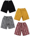 ※サマーセール30%OFF※【2025春夏】SKAPE(エスケープ) ナイロンチェック5分パンツ(90~130cm)