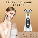 送料無料 美顔ローラー Y字型美容ローラー 小顔ローラー フェイスローラー マイクロカレントUSB台座充電