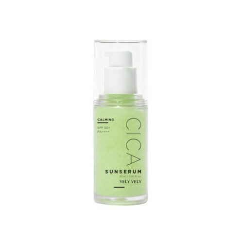 VELYVELY(ブリーブリー) サンセラム 30mL シカカーミング 韓国コスメ 日焼け止め UVケア SPF50+PA++++ サンセラム CICA CICA成分配合 シカカプセル 赤みを抑える 熱ダメージ鎮静 ひんやり しっとり VELYVELY(ブリーブリー) サンセラム 30mL シカカーミング 韓国コスメ 日焼け止め UVケア SPF50+PA++++ サンセラム CICA CICA成分配合 シカカプセル 赤みを抑える 熱ダメージ鎮静 ひんやり しっとり