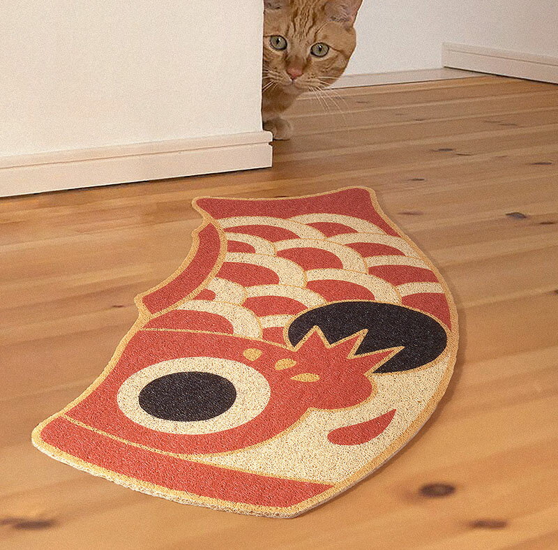 送料無料 玄関マット こいのぼり 鯉幟 鯉のぼり コイノボリ ドアマット バスマット 浴室 階段マット 吸水 45*90cm 滑り止め キズ防止 快適 ふわふわ...