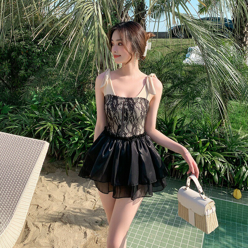 送料無料 水着 155~172cm レース セックス ブラック ワンピース オールインワン ロンパース ジュニア ラッシュガード キッズ 海水浴 女児 女の子 ガールズ girl 大人用 スクール水着 みずぎ 中学生 高校生 ジュニア ラッシュガード c-yongyi-6140-gg