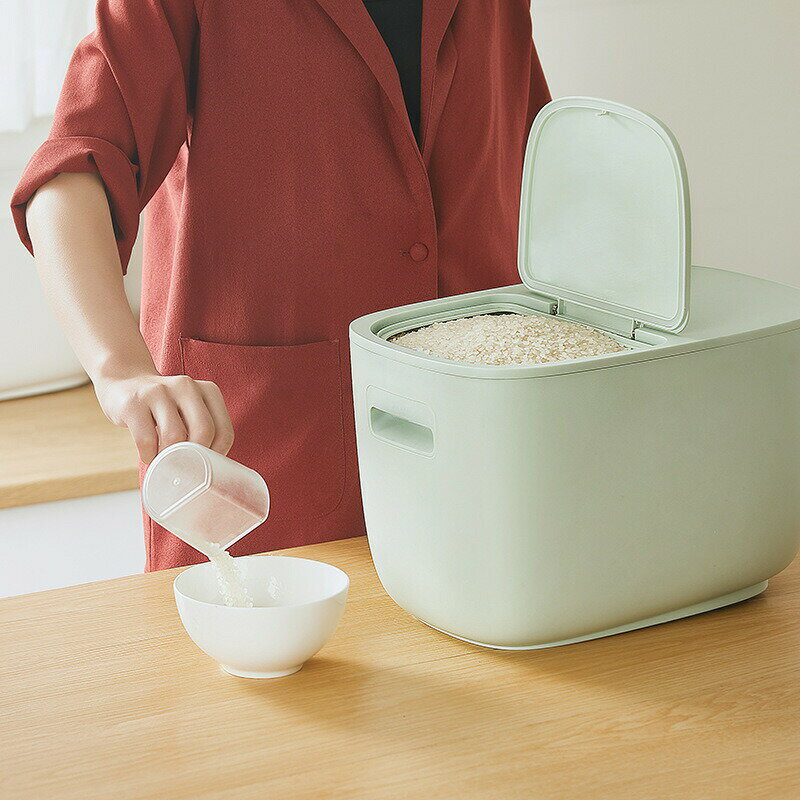 送料無料 米びつ 10kg お米収納 全3カラー ドッグフード ストッカー キッチン収納 保存容器 ライスボックス プラスチック 大豆 小豆 petfoodbucket キャットフード シンプル おしゃれ キッチン用品 c-chufang-7370-gg