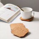 送料無料 9*9*0.9cm 木製 茶托 トレー おしゃれ 和風 受け皿 ソーサー コースター お盆 トレイ 木目 天然木 カフェ ナチュラル 桜木材 プレート...