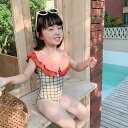 送料無料 90~130cm 新作 子供水着 セパレート タンキニ ジュニア ラッシュガード ワンピース ベビー水着 キッズ 子ども用 スクール水着 みずぎ 可愛い 女の子ガール 海水浴 水遊び 幼児園 小学生 c-yongyi-6853-gg(4)