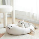 送料無料 69*25*20cm ペットベッド 犬 猫 ベッド アザラシ ゴマフアザラシ ふわふわ 犬用品 猫用品 ペット用品 クッション ペットソファ 小型犬用...
