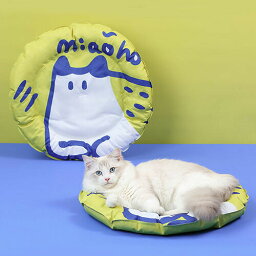 送料無料 ペットマット 犬 直径50cm ドッグ 猫 キャット 暑さ対策 ひんやり 犬 猫 冷却マット 夏ペット用品 涼感 冷感ベッド 動物クールマット 冷えマット 冷却シート Physical cooling 夏 接触冷感 冷たい 涼しいクールマット 熱中症暑さ対策 c-chongwu-8894-gg