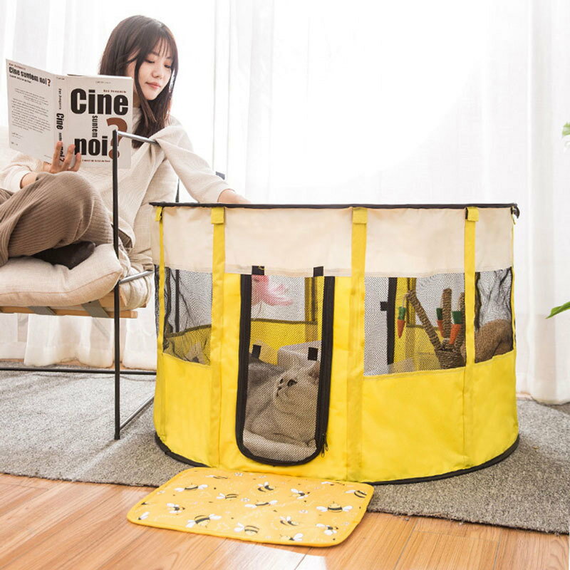 送料無料 ペット分娩室 60*110cm 四季適用 ペット遊園地 テント おもちゃ ベッド 小型犬用 猫用ベッド ペット用 犬用品 猫用品 ペット用品 クッショ...