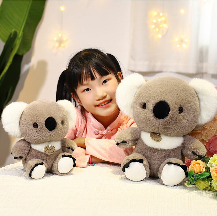 【28cm】送料無料 ぬいぐるみ コアラ koala 大きい 子供 おもちゃ 動物 可愛い 彼女に ふわふわで癒される 柔らか 抱き枕 クッション インテリア 心地いい プレゼント ギフト c-wanou-9460-gg