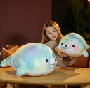 【70cm】送料無料 ぬいぐるみ タイダイ にじ 虹 カラフル あざらし 抱き枕 クッション インテリア 子供 おもちゃ 動物 可愛い 彼女に レーンボー rainbow アザラシ ゴマフアザラシ ふわふわで癒される 柔らか 心地いい プレゼント ギフト c-wanou-9714-gg