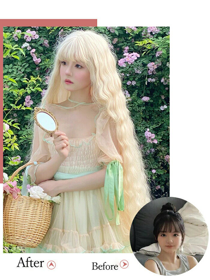 自然 Lolita かつら フルウィッグ ロング 自然 Lolita かつら ミセス レディース 普段使い かわいい ゆるふわ c-jiafa-10906-gg