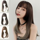 ウィッグ ショート 日常 セミロング lolita cosplay コスプレ かつら ブルー 医療用 大人 桜ピンク ゆるふわ ミセス レディース セミロング c-jiafa-10893-gg