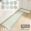 送料無料 拭ける キッチンマット キッチン 防水 防油 滑り止め 春 夏 秋 冬 掃除が簡単 清潔 オシャレ 敷物 屋内 玄関マット 台所 オールシーズン 45*75cm インテリア マット PVC 撥水 c-dian-12651-gg
