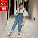 サロペット オールインワン パンツ キッズ 子供服 ブルー ポッケト 可愛い アウター ジュニア 小学生 通学着 女児 子供用 結婚式 ガールズ ファッション ...