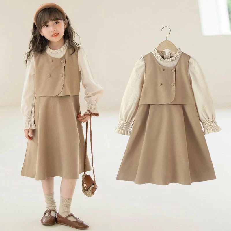 デニム 2点セット　denim子供服/学生服/制服 女子高生/女子用/セーラー服/キッズ　ジュニア/中学校制服/女子校生ミニスカ/子