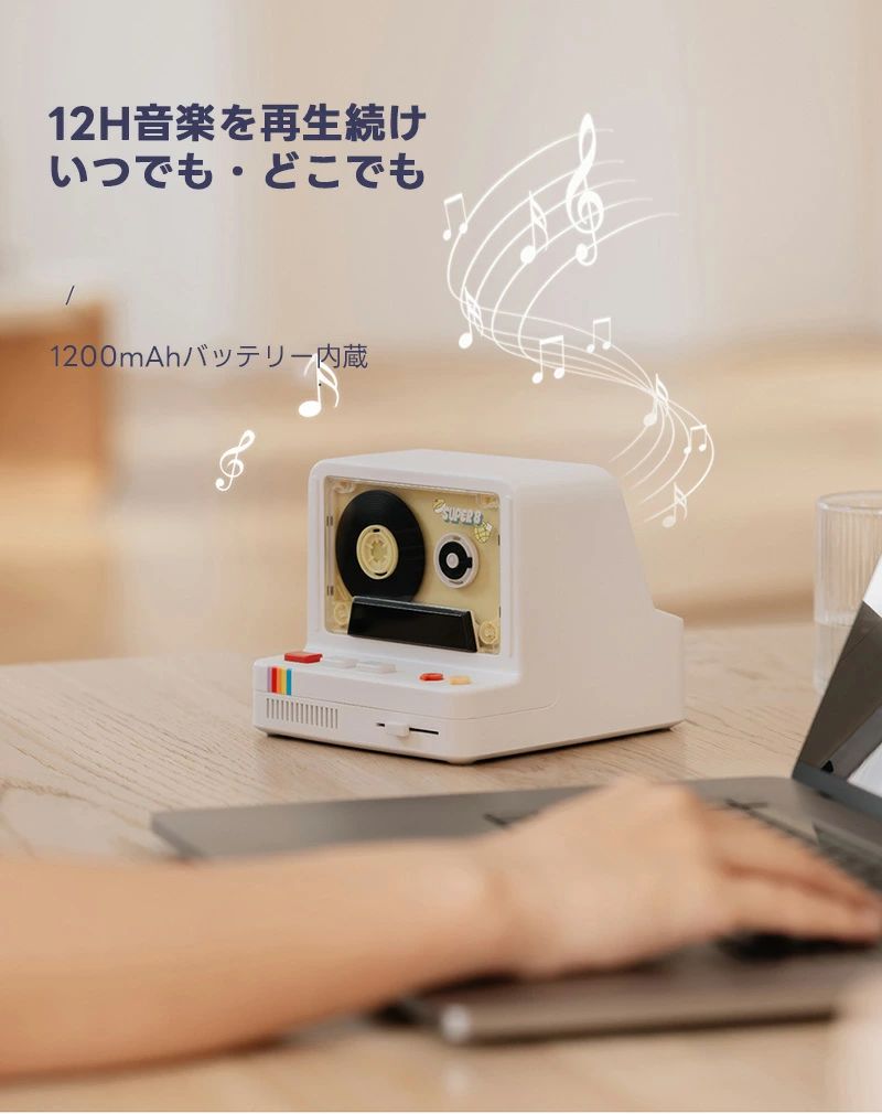 送料無料 Bluetooth スピーカー コンパクト スピーカー ステレオスピーカー搭載 ダ...