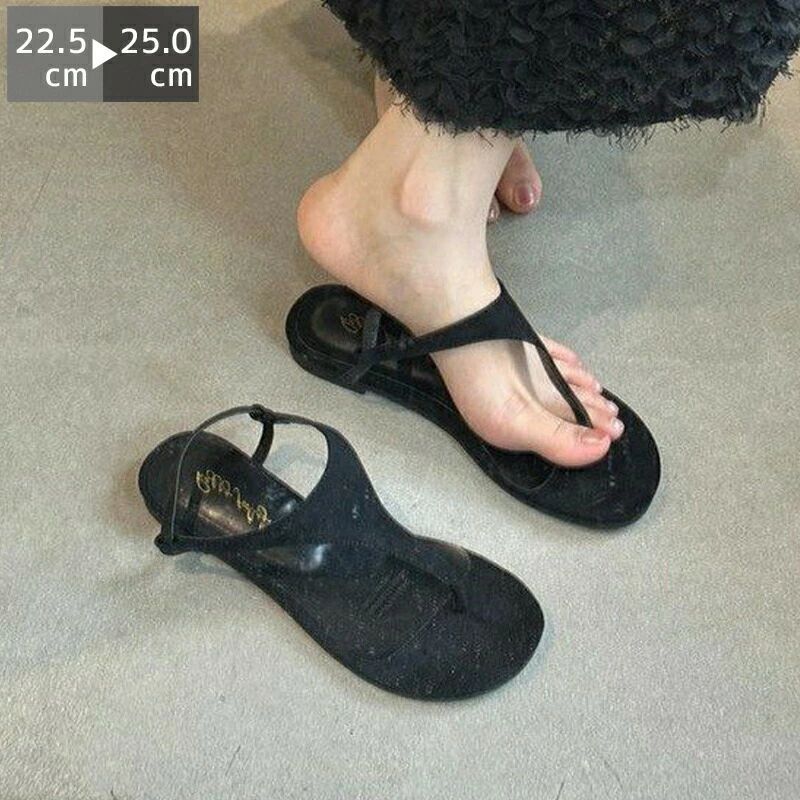 商品内容 サンダル取り扱いサイズ 22.5cm/23cm/23.5cm/24cm/24.5cm/25cm仕様ヒール高さ:フラット底素材 合皮、合成ゴムシーズン 春夏秋