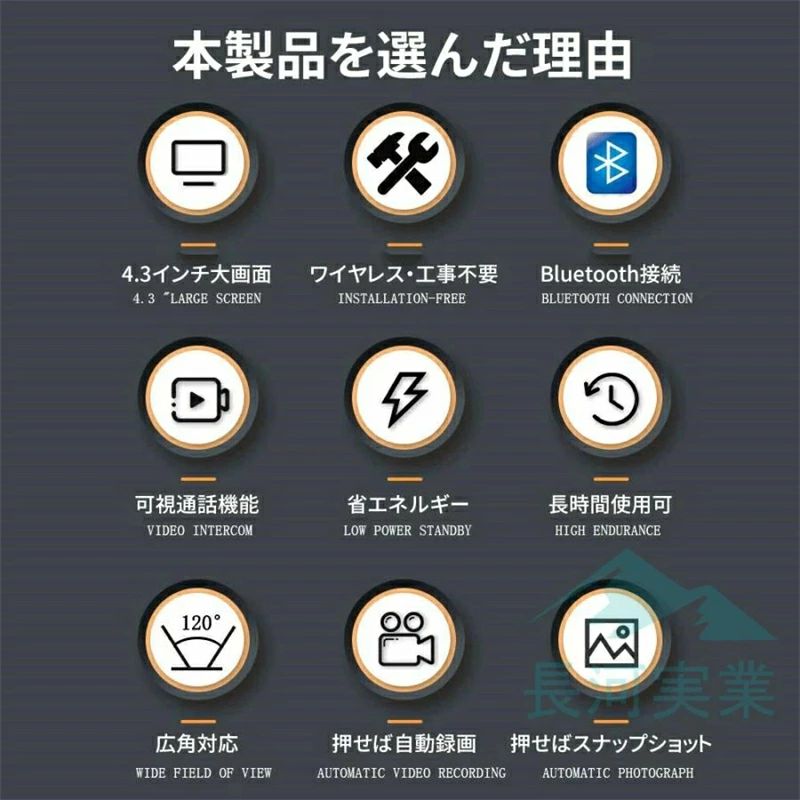 【2026年最新】【SALE！】インターホン 無線 ワイヤレス カメラ付き ドアホン 120°...